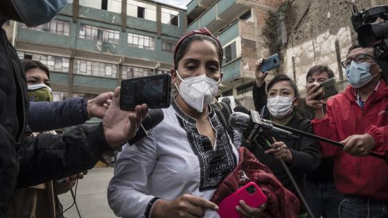 Captura de la expresidenta Jeanine Áñez, de Bolivia