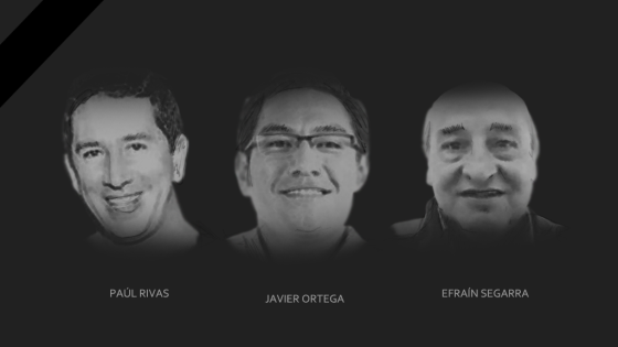 Homenajean a periodistas asesinados en la frontera de Ecuador y Colombia Homenajean a periodistas asesinados en la frontera de Ecuador y Colombia