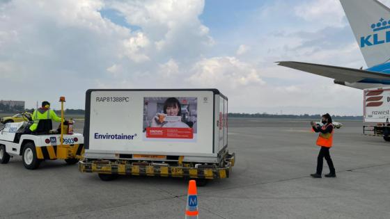 Ya llegaron a Colombia las 958 mil vacunas de Sinovac Ya llegaron a Colombia las 958 mil vacunas de Sinovac