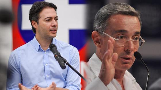 Daniel Quintero y Álvaro Uribe