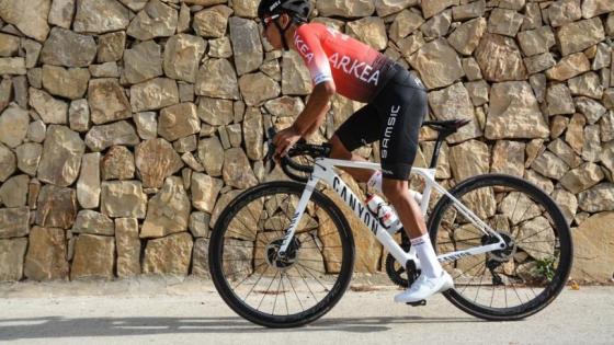 Nairo Quintana ganador de la etapa 1 en la Vuelta a Asturias