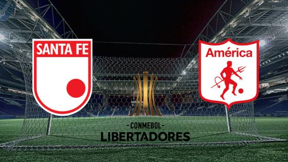 Santa Fe y América de Cali Copa Libertadores