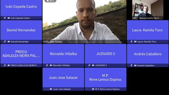 Hoy se reanuda la audiencia preparatoria de juicio de Diego Cadena Hoy se reanuda la audiencia preparatoria de juicio de Diego Cadena