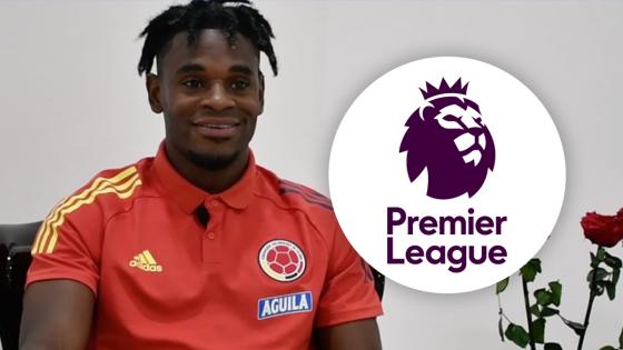 El guiño de Duván Zapata en la Premier League 