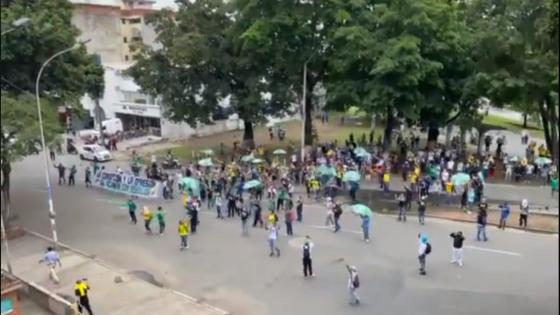 Elogios para los hinchas del Deportivo Cali por detalle con médicos en el Paro