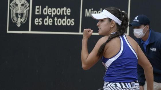 María Camila Osorio sigue en defensa del campeonato en la Copa Colsanitas