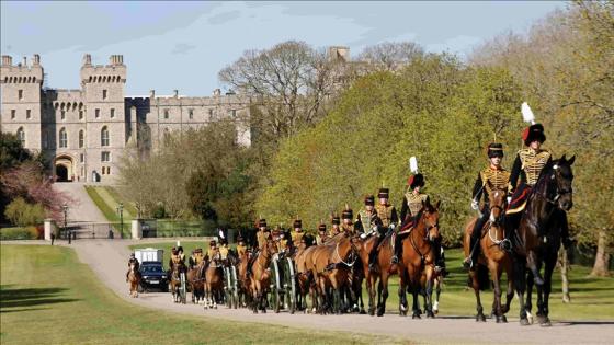 Último adiós: así fue el funeral de Felipe de Edimburgo