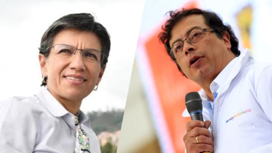 Claudia López critica a Petro por no salir a marchar Claudia López critica a Petro por no salir a marchar
