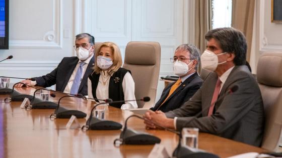Tras reunión con Duque, Altas Cortes condenaron la violencia en el país Tras reunión con Duque, Altas Cortes condenaron la violencia en el país