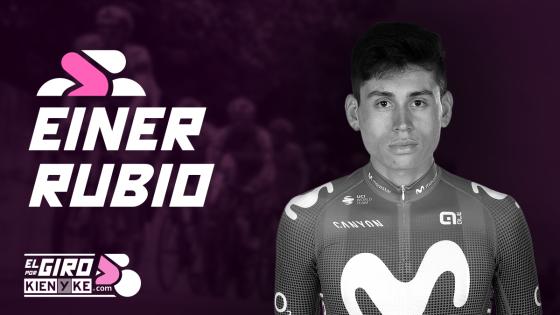 Einer Rubio, la proyección y sorpresa en el Movistar Team