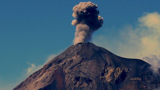 Erupción Volcán Necoclí