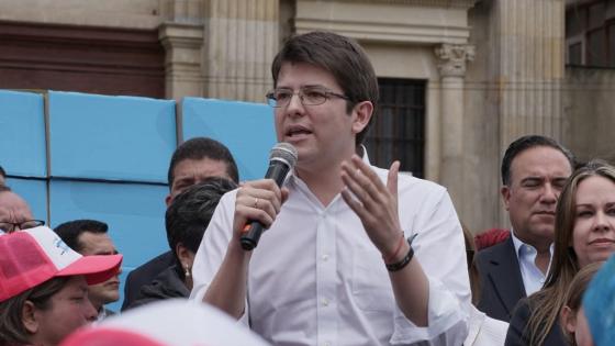 Marcha por Bogotá, organizada por Miguel Uribe Turbay, fue cancelada Marcha por Bogotá, organizada por Miguel Uribe Turbay, fue cancelada