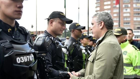 Duque defiende las labores realizadas por la Policía en el país Duque defiende las labores realizadas por la Policía en el país