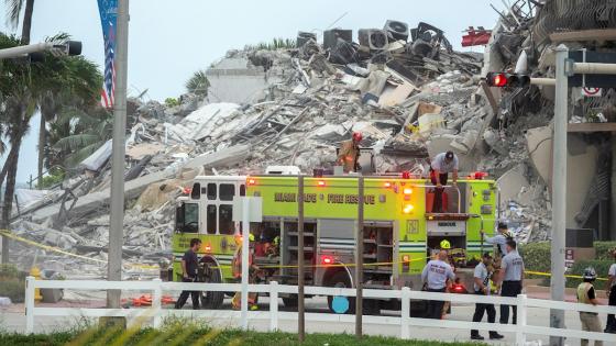 Miami Edificio, 159 desparecidos y cuatro muertos.