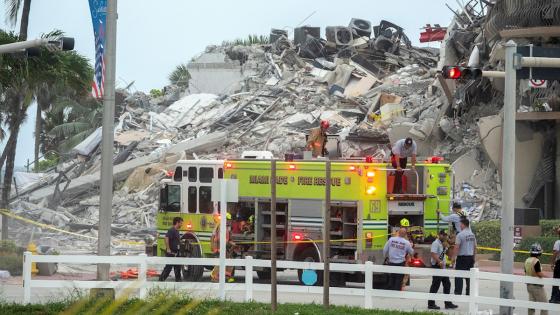 Miami Edificio, 159 desparecidos y cuatro muertos.