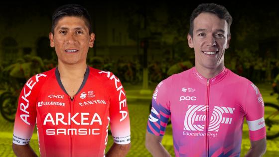 Tour de Francia 2021 - ciclistas colombianos