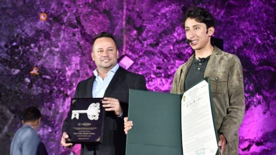 Zipaquirá homenajeó a Egan Bernal Zipaquirá homenajeó a Egan Bernal