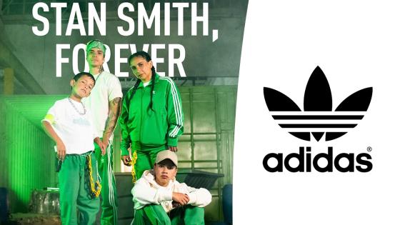 Nubia e hijos y Alejo Pacheco lanzan zapatillas Stan Smith