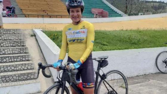 Ana Cristina Sanabria impuso nuevo récord en ciclismo femenino Ana Cristina Sanabria impuso nuevo récord en ciclismo femenino