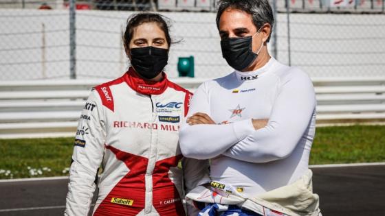 Juan Pablo Montoya y Tatiana Calderón: en tercera ronda del FIA WEC