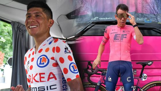 Nairo Quintana y Rigoberto Urán Nairo Quintana y Rigoberto Urán