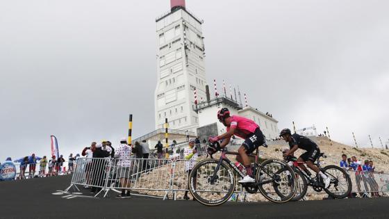 Rigoberto Urán, segundo en la general del Tour de Francia