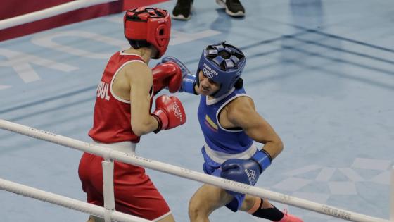 Jenny Arias en boxeo olímpico 