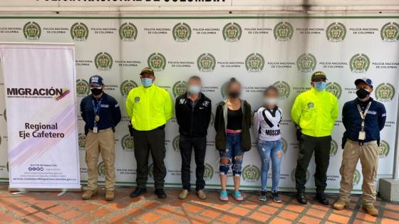 Policía de Colombia reporta 5 capturados por trata de personas hacia China