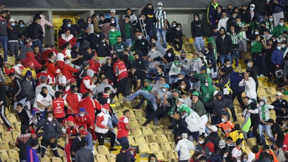 Enfrentamiento en el Campín