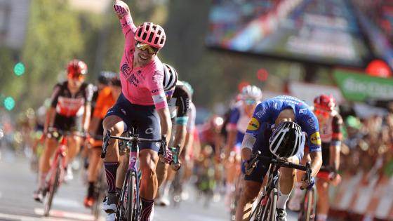 Miguel Ángel López sigue quinto en la general de la Vuelta a España