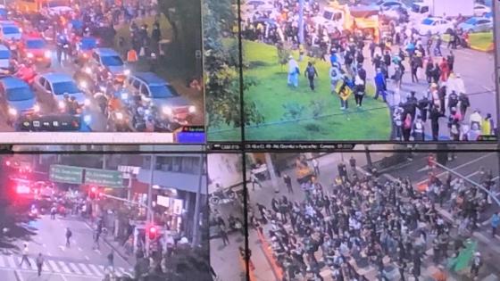 Manifestaciones en Medellín 28 septiembre 