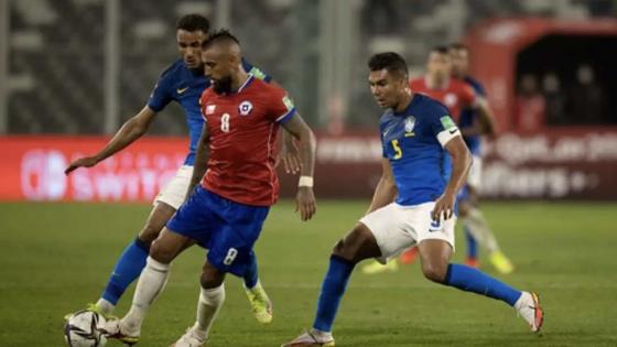 La "amenaza" de Arturo Vidal en el partido de Colombia vs. Chile