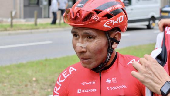 Nairo Quintana sigue en el top 10 de la general del Tour de Luxemburgo Nairo Quintana sigue en el top 10 de la general del Tour de Luxemburgo