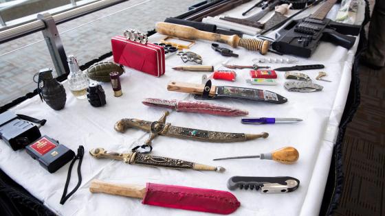 Récord de pasajeros con armas en los aeropuertos de Florida.