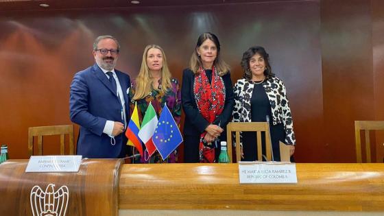 Marta Lucía Ramírez invitó a empresarios italianos a invertir en Colombia
