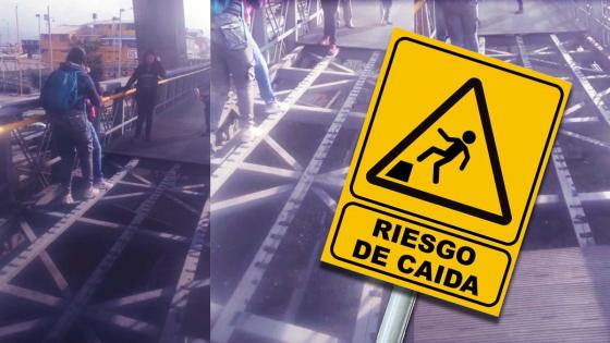 Puente mortal en Bogotá