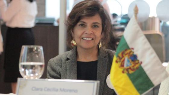 Clara Cecilia Moreno, primera dama del Huila