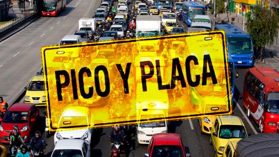 Se levanta el pico y placa para carros particulares en Bogotá