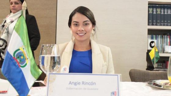 Angie Rincón Castañeda, primera dama del Guaviare