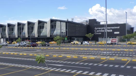 Ataque terrorista en el aeropuerto Camilo Daza en Cúcuta