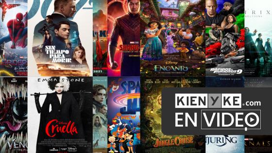 Las 5 películas más taquilleras del año 2021