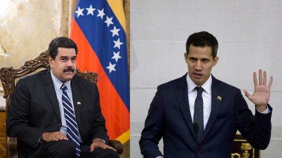 Maduro y Guaidó