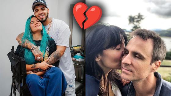Parejas de celebridades colombianas que terminaron su relación en 2021
