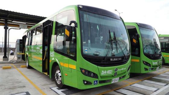 Nuevos buses eléctricos en Bogotá  
