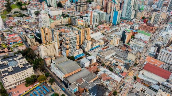 Migrantes venezolanos en Bogotá 