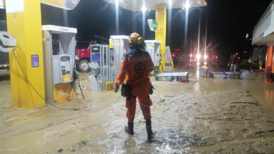 Inundaciones en Santander: viviendas y vías afectadas por fuertes lluvias