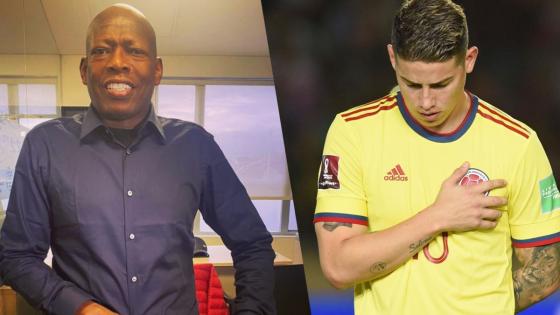 tino Asprilla y james rodríguez