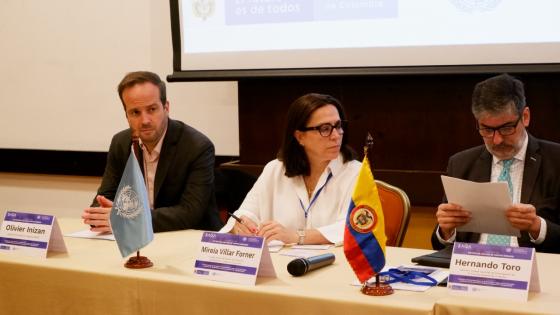 Naciones Unidas presenta el primer sistema de análisis de grupos armados en Colombia