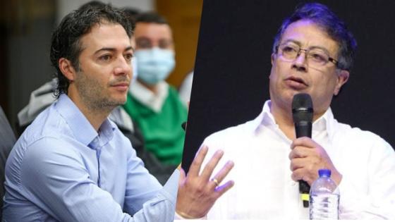 Daniel Quintero y Gustavo Petro