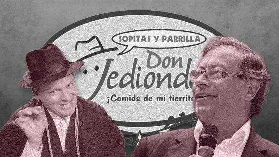 Don Jediondo y Gustavo Petro 